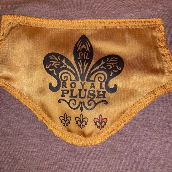 Royal Plush Crinkled Leather Jacket - Picture 5 of 6